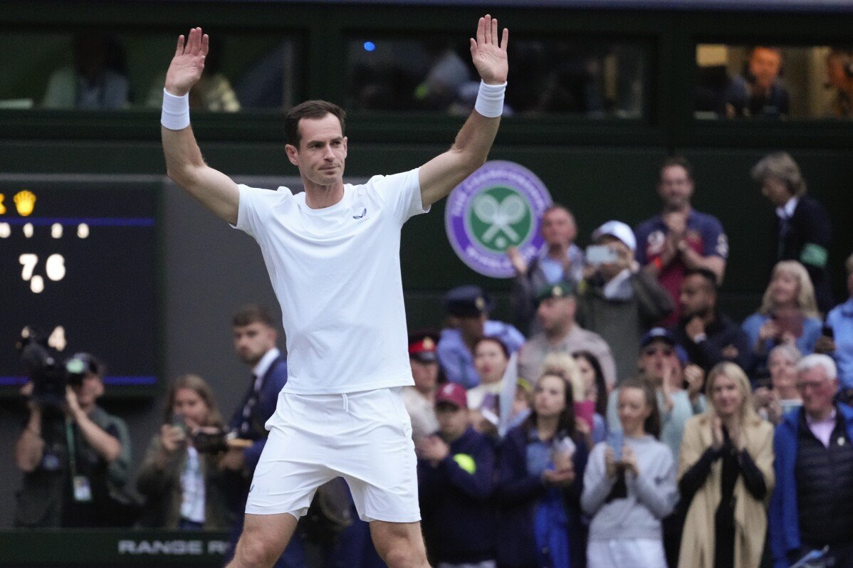 Andy Murrays Wimbledon Abschiedstour beginnt mit einer Niederlage im Doppel mit seinem Bruder